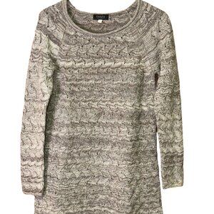 Forté Cashmere Women’s Light Brown Knit Pullover Sweater – Size Small